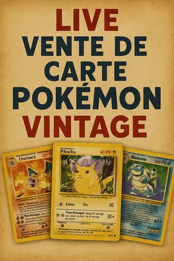 Vente Pokémon VINTAGE FR CARTES EX HOLO CO ET UNCO