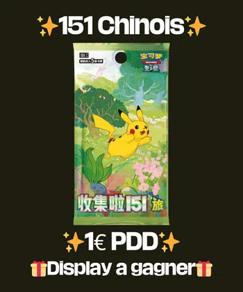 ✨151 Chinois 1€ PDD✨🎁Display à gagner🎁