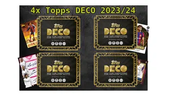 4x Topps Deco 2023/24 Box Break ⚽🔥