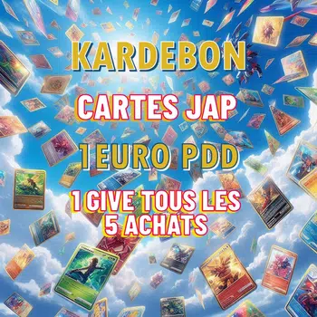 ⚡️Cartes JAP à tous les prix chez Kardebon⚡️