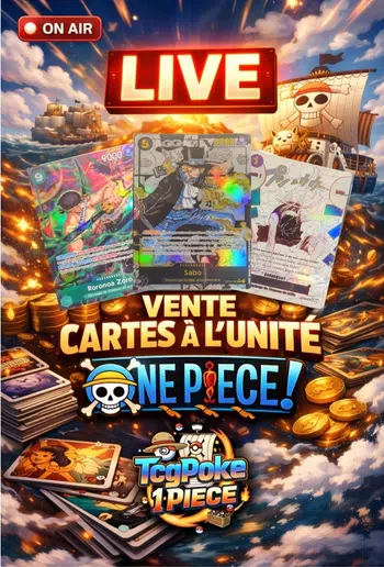 🏴‍☠️ENORME live carte à l'unité, FR et jap🏴‍☠️