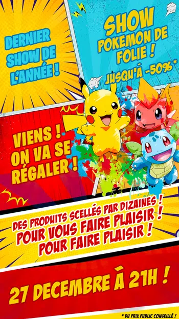 BANGER & POKEMON des Fêtes !