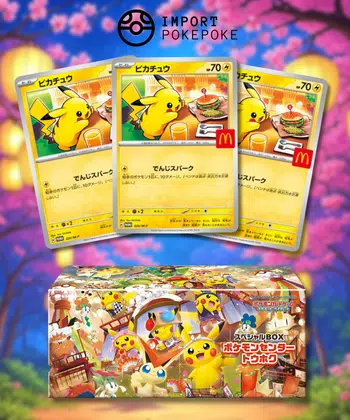 Summer Sales: Coffret Tohoku Pokémon Center - Pikachu McDo - MEGA evolution