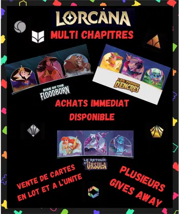 🎉SHOW LORCANA🎉 ACHATS IMMEDIATS. MULTI CHAPITRE ✨ EN PRESHOW ✨