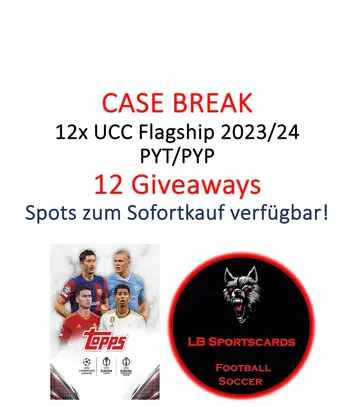 Case Break (12x) UCC Flagship Hobby 2023/24 PYT/PYP
