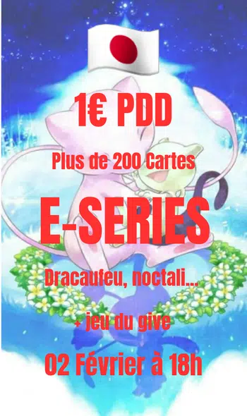 🇯🇵 E-SERIES 1€ PDD et jeu du give