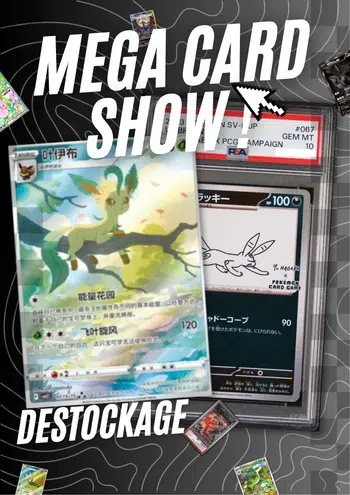 🔥 MEGA CARD SHOW DESTOCKAGE , ALT , GX , GRADEE etc... 🔥 FR et JAP