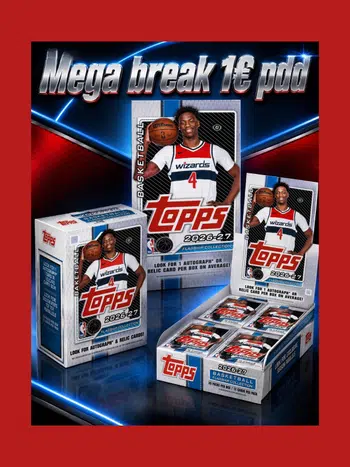 🏀💥Mega DOUBLE case break JUMBO  🏀💥 CASE BREAK HOBBY 1 euros pdd ✨️✨️