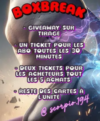 BOXBREAK et Carte  à l'unité