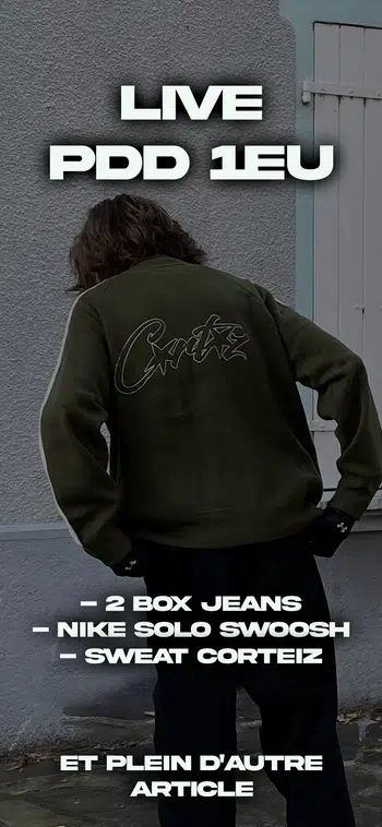 LIVE STREETWEAR ( Stussy , Corteiz , Nike , Asics )