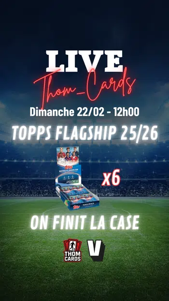 ⚽ BOX GIVEAWAY ! Demie-Case Break Topps UCC Flagship 25/26 ! 💥