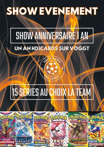 🎂 1 AN DE HDI CARDS 🎂 BIG SHOW BOXBREAK + CADEAUX 🎂