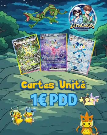 CARTES UNITE JPN - SAR , SR , AR - 1€ PDD