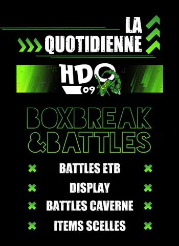 Rivalités Destinées               Battle Caverne