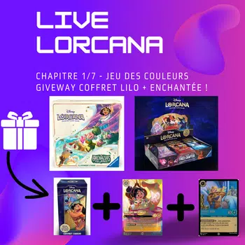 Chapitre 1/7 - Carte à l'unité - Coffret Lilo+ enchantée à gagner + Prince Jean !