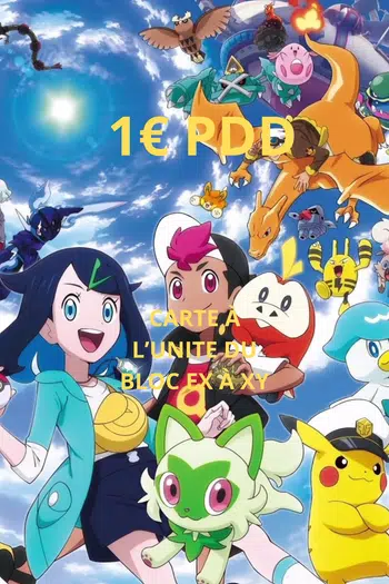 1PDD€ | Cartes à l'unité Bloc Ex à XY