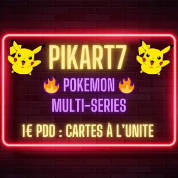 1€ PDD CARTE POKÉMON MULTI SÉRIE