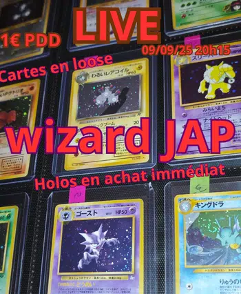 Live full wizards Jap 1€ PDD !!!