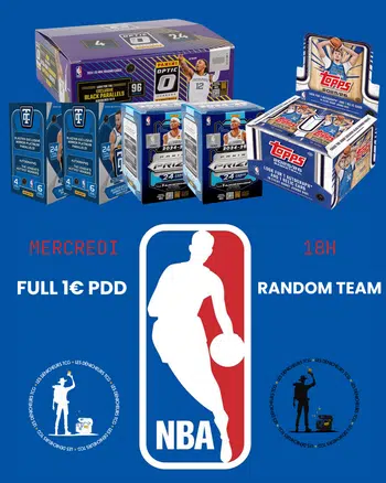 🏀 BREAK NBA 100% 1€ PDD ! 🏀