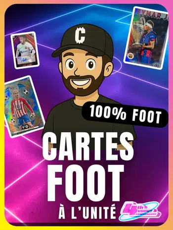 ✅ PROMO ! ⚽️ Vente de carte de foot à l'unité !