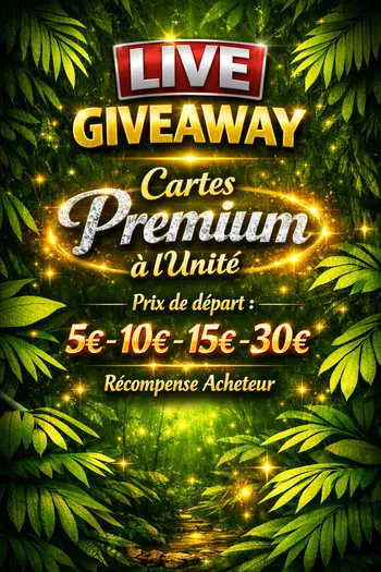 🎉 COFFRET MÉGA FLORIZARRE en Give Acheteur !!Boutique Cartes – Achat Immédiat 🔥