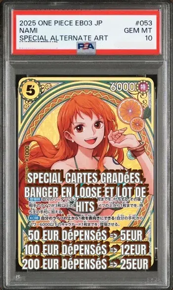 Show PSA10 + banger en loose + lot de 3 Hits  - bons d’achat a gagner ! 🏆