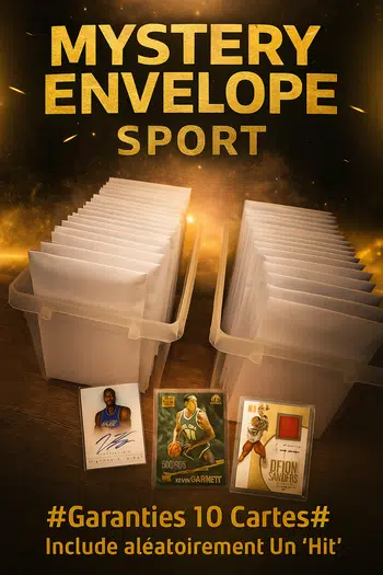 Enveloppes mystère NBA et Foot