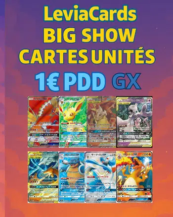 SHOW CARTES UNITES JPN 1€ PDD - FULL GX 🔥