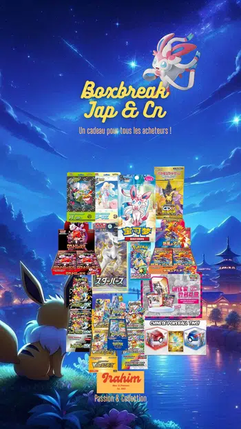 🔥BoxBreak Jap & Cn de S9 à SV10 ! gold = cadeau