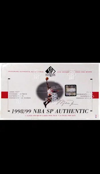 BREAK LEGENDAIRE : SP AUTHENTIC 1998/99 !