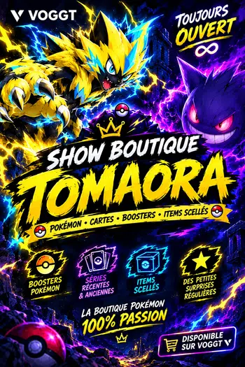 Show boutique ! Boosters, scellés….