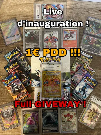 Premier Show ! - Boosters ev7 - du Gradé - Giveway à gogo - cartes Pokémon et Op