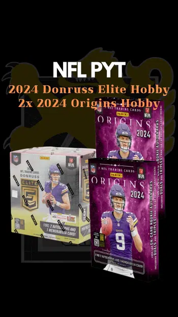 BLACKFRIDAY PYT - 1x DONRUSS ELITE HOBBY # 2x ORIGINS HOBBY