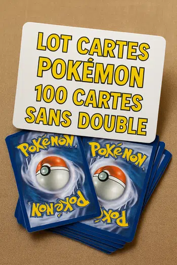 🔥lot de 100 carte Pokemon sans double 🔥