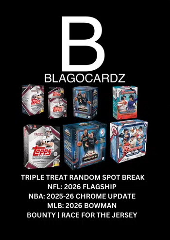 Triple Treat Random Break mit Flagship & Chrome Update & Bowman #431