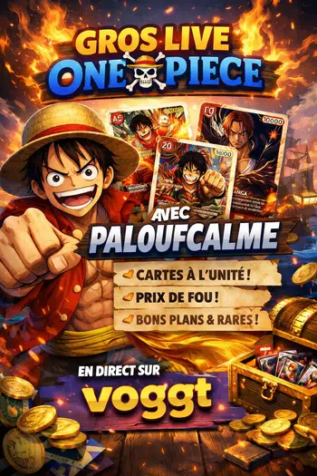 🏴‍☠️SHOW CARTES A L’UNITÉS FR 🏴‍☠️ MANGA 1€ PDD🏴‍☠️