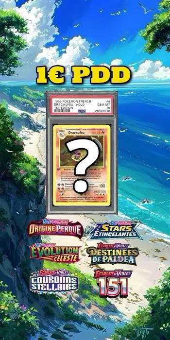 REMPORTE TA CARTE GRADÉE MYSTÈRE 🔥Boxbreak 1€ PDD 100% FR 🇫🇷