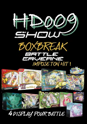 Boxbreak multi série & Battle caverne choppe ta display!