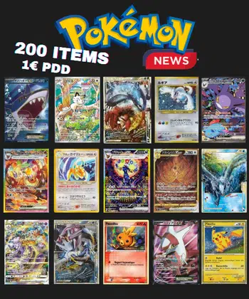 ⚡ 200+ Pépites Pokémon à 1€ ! Live Mixte ULTRA Show !