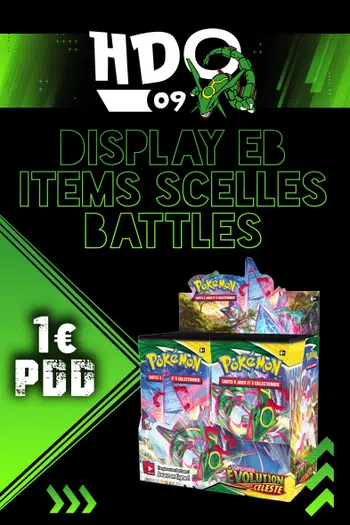 DISPLAY 1€PDD🧨 SCELLER&BATTLE