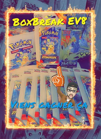 BoxBreak Ev8 cadeau a gagner et cartes a l'unité :)