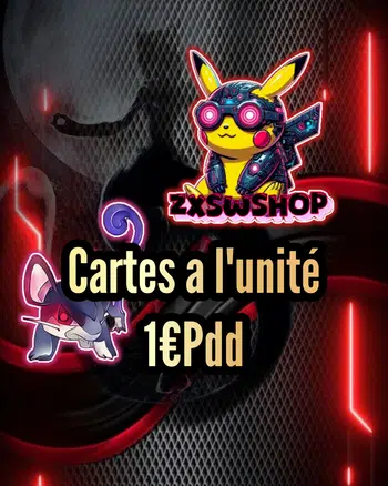 ✨Cartes a l'unité 1€Pdd✨