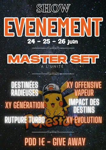 1€ PDD Master Set Destinées Radieuse EB4.5