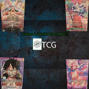 Gros Show One Piece Carte Unité et Playset US/JPN !!!!