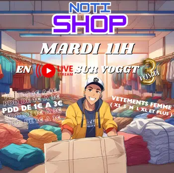 1€ à 3€ PDD 🎁 VETEMENTS FEMME - DERNIER SHOW DU MOIS 🔥