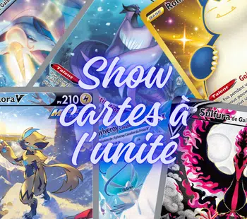 Show cartes à l'unité