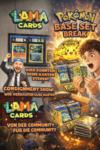 🔥Consignment Show! + BASE SET 1ST BREAK! Wir verkaufen eure Karten!🔥