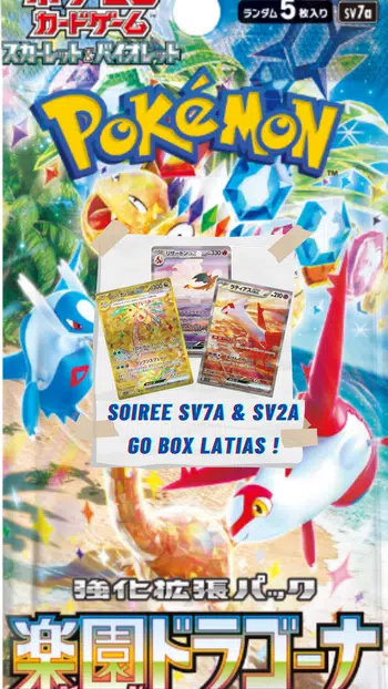 SOIREE JAPAN ! DECOUVERTE SV7A & MASTERBALL SV2A !