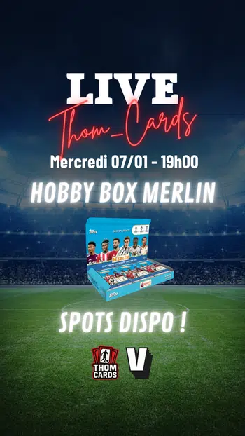 ⚽ 1€ PDD + PYT - HOBBY BOX TOPPS MERLIN 2024/25 ! 💥