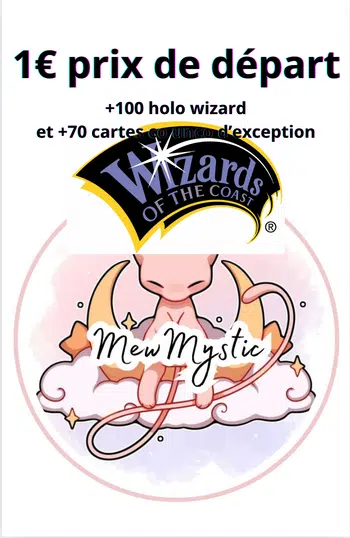 100 wizard holo jp 1€ pdd